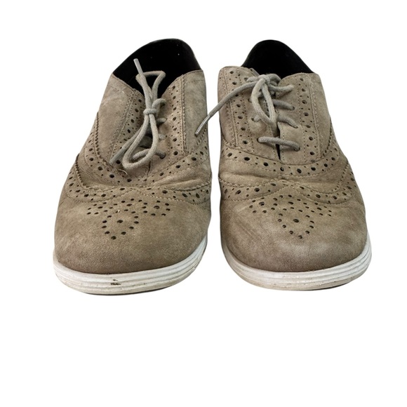 Cole Haan Men’s Grand Tour Suede Oxford Sneaker SZ 7.5M Ironstone Grey W05596 - Picture 3 of 7